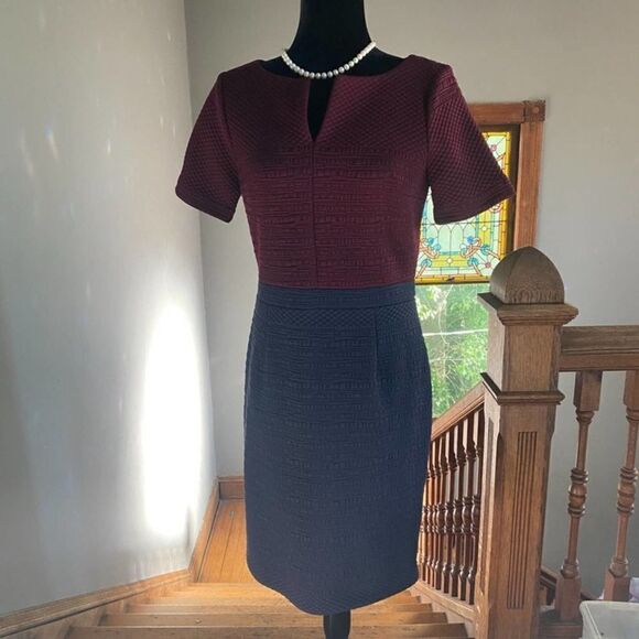 W by Worth -- Texture Color Block Dress -- Size 6 - Picture 7 of 12